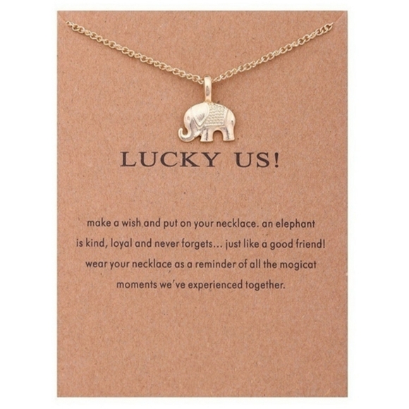 NWT Elephant Necklace - Picture 3 of 8